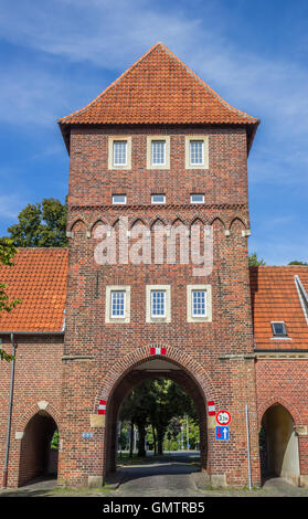 Old city gate Walkenbruckentor in the historical center of Coesfeld, Germany Stock Photo