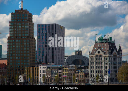 city centre of rotterdam holland Stock Photo