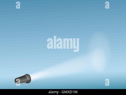 light and blue background Stock Vector