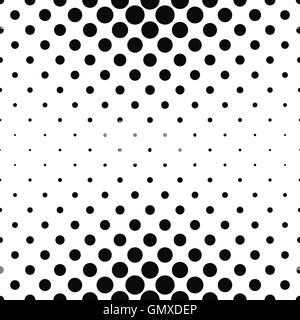 Repeating monochrome dotted pattern Stock Vector