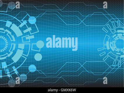 abstract technology background Stock Vector