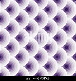 Vintage violet-white seamless pattern Stock Vector