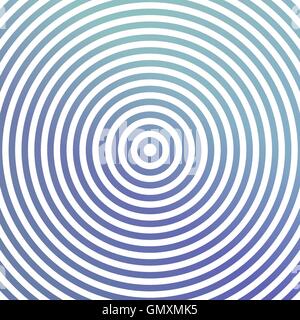 Blue metallic circle background design Stock Vector