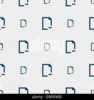 Remove Folder icon sign. Seamless pattern with geometric texture