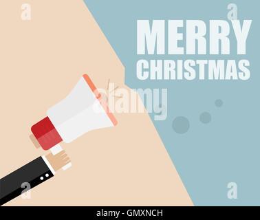 Merry Christmas unique xmas design elements. Great design element for congratulation cards, banners and flyers. Stock Vector