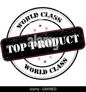 World class top product Stock Vector