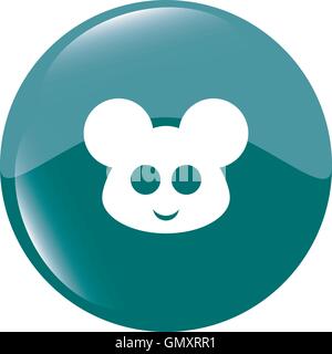no animals testing sign icon. Not tested symbol vector illustration Stock Vector