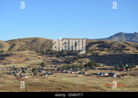 Amaru Meru, Gateway to Gods, Stargate, Puno, Peru Stock Photo