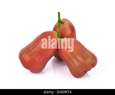 Rose apples isolated on white background Stock Photo