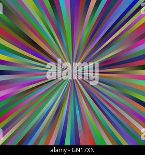 Multicolor abstract explosion design background Stock Vector