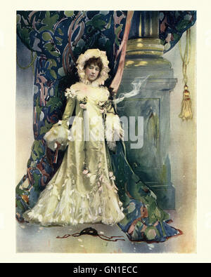 Victorian actress Vane Featherstone as Lady St. Azuline in The Price of Peace Stock Photo