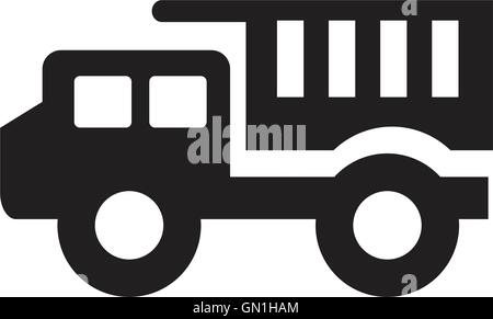 dumper truck Stock Vector