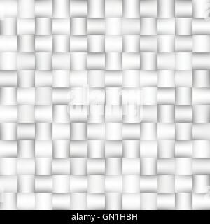 Vector Seamless Greyscale Gradient Squares Lattice Geometric Pattern Stock Vector