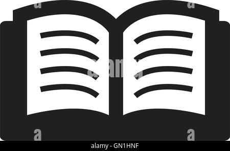 Simple set of books icon Stock Vector