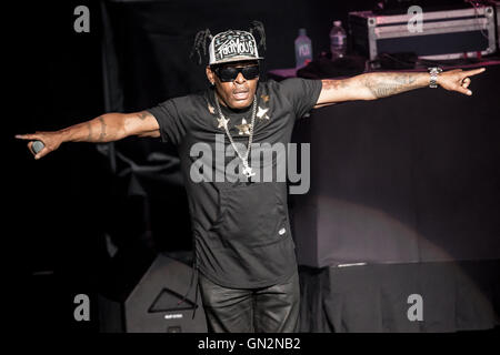 Clarkston, Michigan, USA. 19th Aug, 2016. COOLIO performing on the ''I Love The 90's Tour'' at DTE Energy Music Theatre in Clarkston, MI on August 19th 2016 © Marc Nader/ZUMA Wire/Alamy Live News Stock Photo