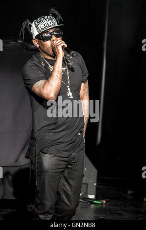 Clarkston, Michigan, USA. 19th Aug, 2016. COOLIO performing on the ''I Love The 90's Tour'' at DTE Energy Music Theatre in Clarkston, MI on August 19th 2016 © Marc Nader/ZUMA Wire/Alamy Live News Stock Photo