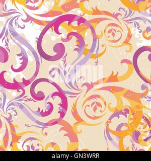 Seamless floral pattern Stock Vector