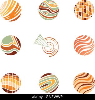 Hot Business Icons Set Stock Vector