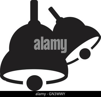 Retro decorative Christmas bells Stock Vector