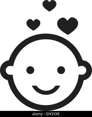 think love bubble icon Stock Vector