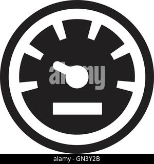 Speedometers vector icons Stock Vector