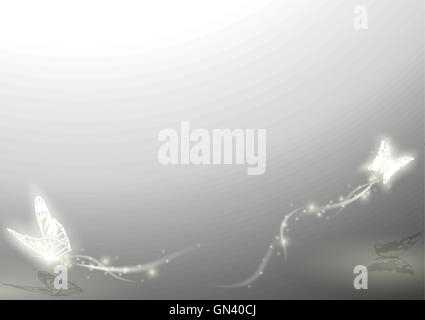 Shining Butterflies Stock Vector