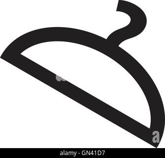 Clothes Hanger icon Stock Vector