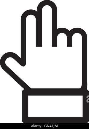 Hands Icons Stock Vector