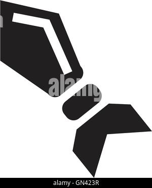 missile icon Stock Vector