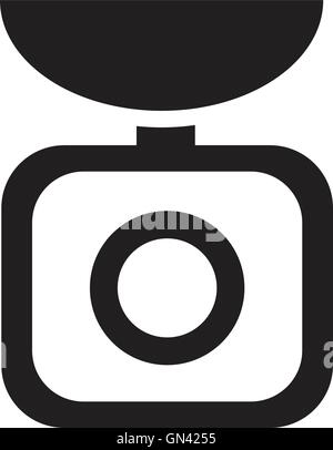 Weight scale icon Stock Vector