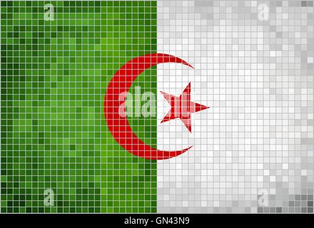 Flag of Algeria Stock Vector