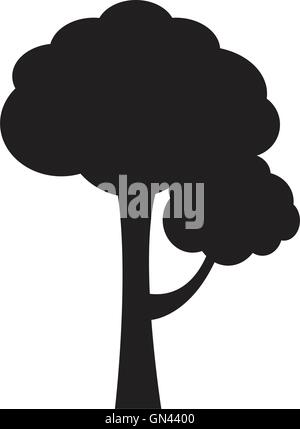 Decorative simple tree Stock Vector