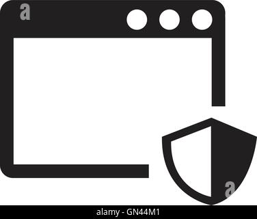 antivirus icon Stock Vector