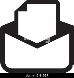 Envelope with Arrow vector Email Download or Receive concept seamless ...