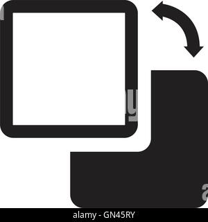 window Switch Stock Vector