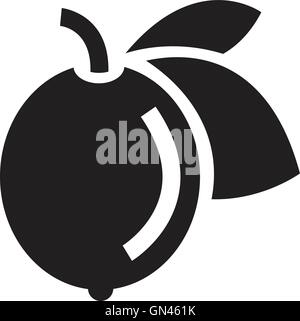 lemons, icon Stock Vector