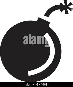bomb icon Stock Vector