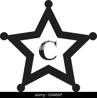 police station icon Stock Vector
