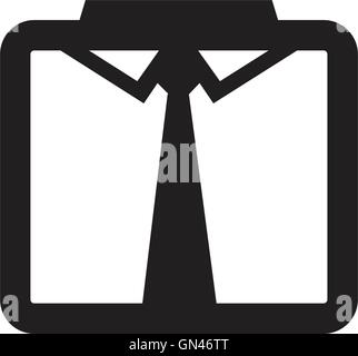 long sleeves shirt icon Stock Vector