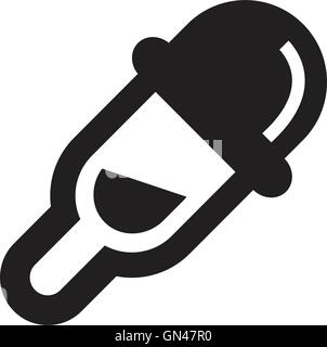 Medical thermometer icon Stock Vector