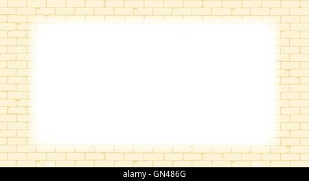 Blank Wall Background Stock Vector