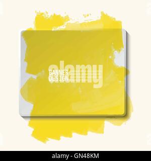 Abstract artistic Background with paint element. Stock Vector