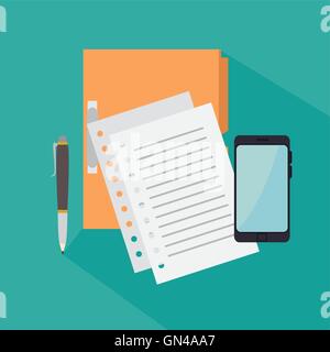 high view technology icon Stock Vector