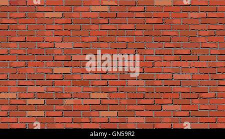 Wall of bricks Stock Vector