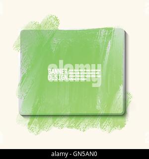 Abstract artistic Background with paint element. Stock Vector