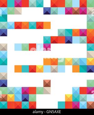 color blocks Stock Vector