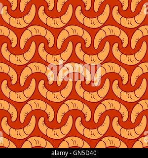 seamless pattern with croissant. vector Stock Vector