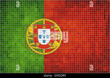 Flag of Portugal Stock Vector