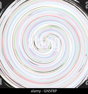 Cyclone of Pastel Color Stock Vector