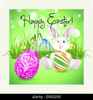Easter Holiday Background Stock Vector